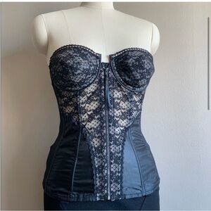 Lady Marlene corset Bustier vintage bra 34C